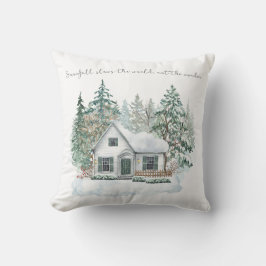 Cozy Winter Vibes Collection Throw Pillow Kussen
