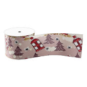 Cozy Winter Village Wrapping Paper Grosgrain Lint (Spoel)