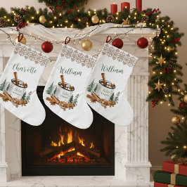 Cozy Winter White Simple Holiday Kleine Kerstsok