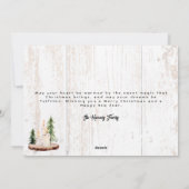 Cozy Winter Wishes | Wederhout Feestdagenkaart (Achterkant)