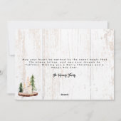 Cozy Winter Wishes | Wederhout Feestdagenkaart (Achterkant)