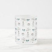 Cozy Winter Wonderland Frosty Mug Matglas Koffiemok (Center)
