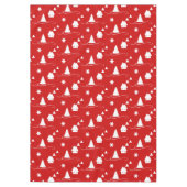 Cozy Winter Wonderland Pattern Holiday Tablecloth Tafelkleed (Voorkant)