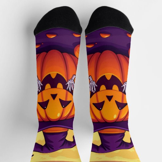 Cozy Witch Coffee Socks – Cute Halloween Magic Sokken (Top)