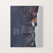 Cozy Wood Cabin in Forest Legpuzzel (Verticaal)