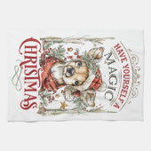 Cozy Woodland Holiday Theedoek (Horizontaal)