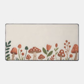 Cozy Woodland Mushrooms Bureaumat (Voorkant)