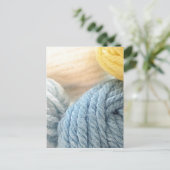 Cozy Yarn Briefkaart (Staand voorkant)