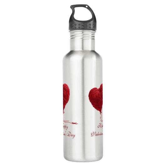 Cozy Yarn Heart for Valentines Waterfles (Achterkant)