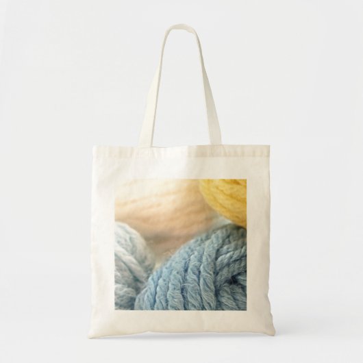Cozy Yarn Tote Bag (Voorkant)