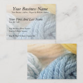 Cozy Yarn Visitekaartje (Voorkant / Achterkant)