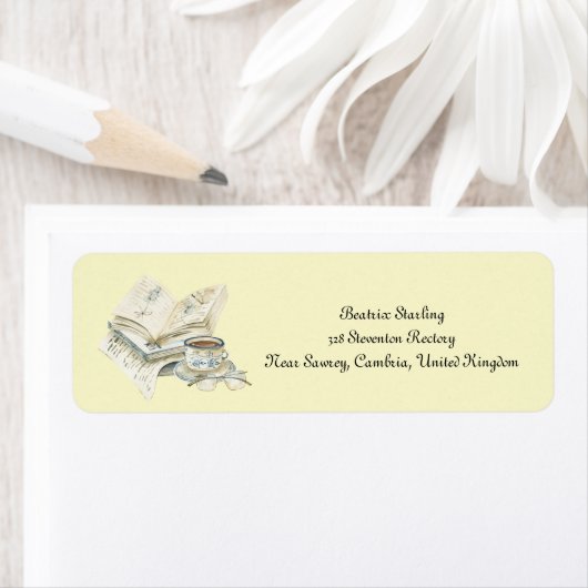 CozyBun  adreslabel Etiket (Insitu)