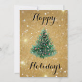 CozyBun Schittering Feestdagenkaart (Voorkant)