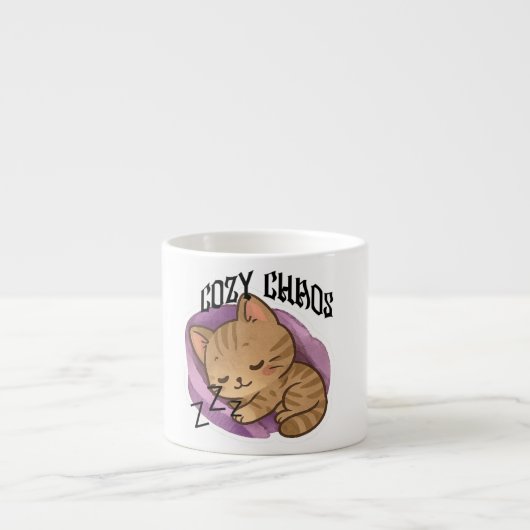 CozyChaos-a perfect cup to charge your day Espresso Kop (Voorkant)