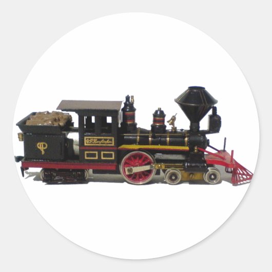 CP Huntington-motor SP-1 Ronde Sticker (Voorkant)