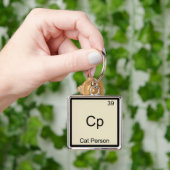 Cp - Kat Mens Grappig Chemie Element Symbool T-shi Sleutelhanger (Hand)