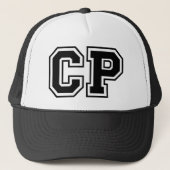 CP-monogram Trucker Pet (Voorkant)