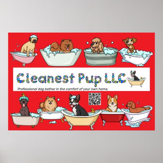 CP Rood Poster (Voorkant)