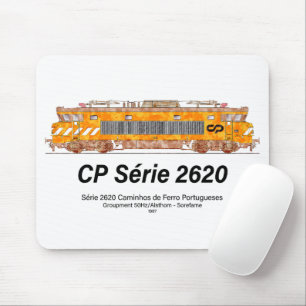 CP Serie 2620 elektrische locomotief. Nez-Casse Lo Muismat