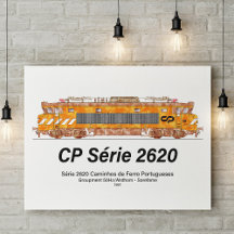 CP Serie 2620 Elektrische Locomotief. Nez-Casse Lo