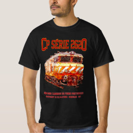 CP Serie 2620 elektrische locomotief. Nez-Casse Lo T-shirt