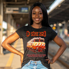 CP Serie 2620 elektrische locomotief. Nez-Casse Lo T-shirt