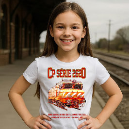 CP Serie 2620 elektrische locomotief. Nez-Casse Lo T-shirt