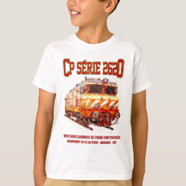 CP Serie 2620 elektrische locomotief. Nez-Casse Lo T-shirt