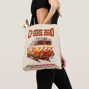 CP Serie 2620 elektrische locomotief. Nez-Casse Lo Tote Bag