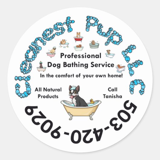 CP-STICKER RONDE STICKER (Voorkant)