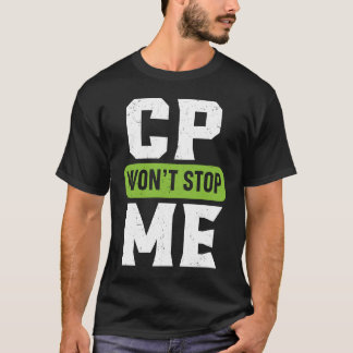 CP zal me geen Cerebral Palsy Awareness Ribbon teg T-shirt
