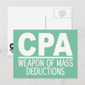 CPA aangepast briefkaart kleur (Voorkant / Achterkant)