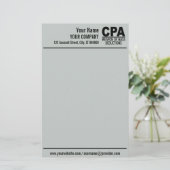 CPA aangepast briefpapier (Staand voorkant)