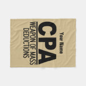 CPA aangepaste deken voor kleur en naam (Voorkant (Horizontaal))