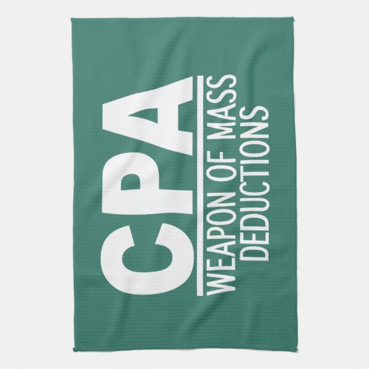 CPA aangepaste handdoek (Verticaal)