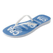 CPA aangepaste naam en kleurensandalen Teenslippers (Schuin)