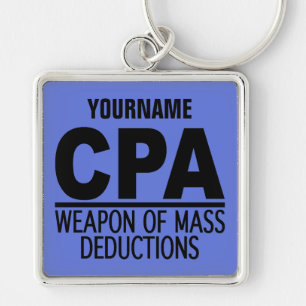 CPA aangepaste naam en kleursleutelketen Sleutelhanger