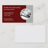 CPA Accountant Accounting Services Visitekaartje (Voorkant / Achterkant)