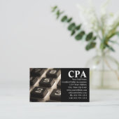 CPA Accountant Certified Public Accountants Visitekaartje (Staand voorkant)