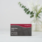 CPA-accountant met rekenmachine Visitekaartje (Staand voorkant)