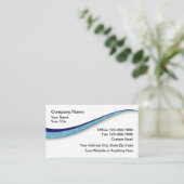 CPA Accountant Modern Business Cards Design Visitekaartje (Staand voorkant)