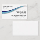 CPA Accountant Modern Business Cards Design Visitekaartje (Voorkant / Achterkant)