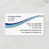 CPA Accountant Modern Business Cards Design Visitekaartje (Voorkant)