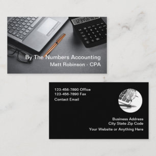 CPA Accountant Moderne Visitekaartjes