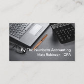 CPA Accountant Moderne Visitekaartjes (Voorkant)