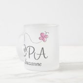 CPA Accountant Personalized Mug Gift for her Matglas Koffiemok (Voorkant links)