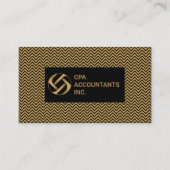 CPA | Accountant Professioneel Elegant Visitekaartje (Voorkant)