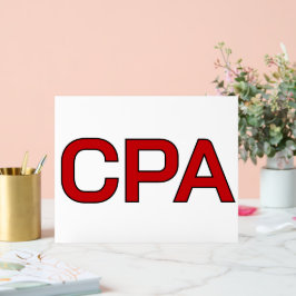 Cpa Acryl Bord