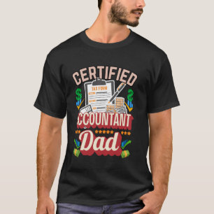 CPA Boekhouder Belastingseizoen Auditor Accountant T-shirt