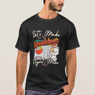 CPA Boekhouders Kat Boekhouder Belastingseizoen Au T-shirt